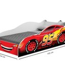 Ver imagem 3 de Cama Carro 95 Infantil para Meninos Vermelho