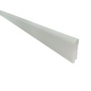 Ver imagem 2 de Rodapé Poliestireno 7cm Boleado 52007 Arquitech - 2,4 Metros