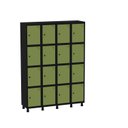 Ver imagem 2 de Armário Guarda Volume Locker Roupeiro 16 Portas Aço Grp 504/16
