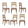 Kit 6 Cadeiras Madeira Maciça Tiê CabeCasa MadeiraOriginals - 1