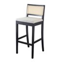 Ver imagem 6 de Kit 2 Banquetas com Encosto e Apoio para Pés Tiê CabeCasa MadeiraOriginals