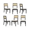 Kit 6 Cadeiras Madeira Maciça Tiê CabeCasa MadeiraOriginals - 1