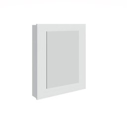 Conjunto para Banheiro Lavatório em Porcelanato com Cuba Esculpida, Gabinete Liso e Espelheira 60cm - 12