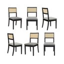 Ver imagem 1 de Kit 6 Cadeiras Madeira Maciça Tiê CabeCasa MadeiraOriginals