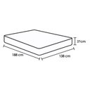 Ver imagem 2 de Cama Box Baú Casal + Colchão Molas Herval Spain