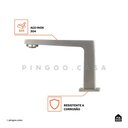 Ver imagem 3 de Torneira Para Banheiro Misturador Duplo Comando Aço Inox 304 Japurá Pingoo.casa - Prata Escovado