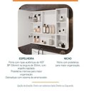 Ver imagem 4 de Conjunto para Banheiro Lavatório em Porcelanato com Cuba Esculpida, Gabinete e Espelheira Ripy 80cm
