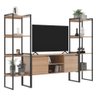 Rack 2 Portas com Estante Clean Montana - 2
