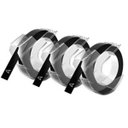 Ver imagem 2 de Fita Vinilica Rotulador Manual DYMO 9MM X 3M Preta C/ 3 Unidades