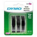 Ver imagem 1 de Fita Vinilica Rotulador Manual DYMO 9MM X 3M Preta C/ 3 Unidades