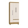 Organizador Roupas Roupeiro Loreta 3p Nature Off White - 1
