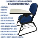 Ver imagem 4 de Cadeira Universitária Executiva Continua C/ Porta Livros