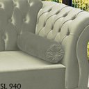 Ver imagem 5 de Recamier Diva Chaise Capitone 160 cm Pes MDF Gane SL 940 Veludo Peer