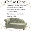 Ver imagem 3 de Recamier Diva Chaise Capitone 160 cm Pes MDF Gane SL 940 Veludo Peer