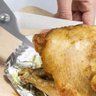 Tesoura para Frango Inox Profissional Cortar Assados Aves - 4