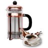 Prensa Francesa Cafeteira Rose Vidro Pressão Café Chá - 5