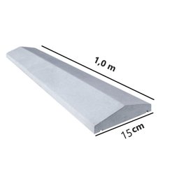 Forma de Aço Molde para Chapéu de Muro Casinha Pingadeira Capa - 6