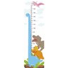 Régua de Altura Crescimento Infantil Adesivo Dinossauro - 1