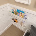 Ver imagem 3 de Kit Infantil com 2 Prateleiras para Livros e Decoração