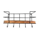 Ver imagem 4 de Prateleira Porta Chaves Cesta Organizadora Pendurar Parede