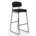 Ver imagem 1 de Banqueta Alta para Bancada Sala de Jantar Encosto e Assentos Estofados Linha Jaraguá.