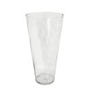 Ver imagem 1 de Vaso Decorativo Vidro Rigado Ibiza Grande 28cm - Mistral