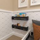 Ver imagem 3 de Kit Infantil com 2 Prateleiras para Livros e Decoração