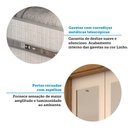 Ver mais imagens de Guarda-roupa Casal 178,80cm 6 Portas 3 Gavetas Capelinha com Espelho 100% Mdf Débora