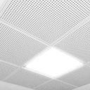 Ver imagem 2 de Forro de Alumínio Modular Espaçoforro Perfurado Redondo 618 X 618 Mm