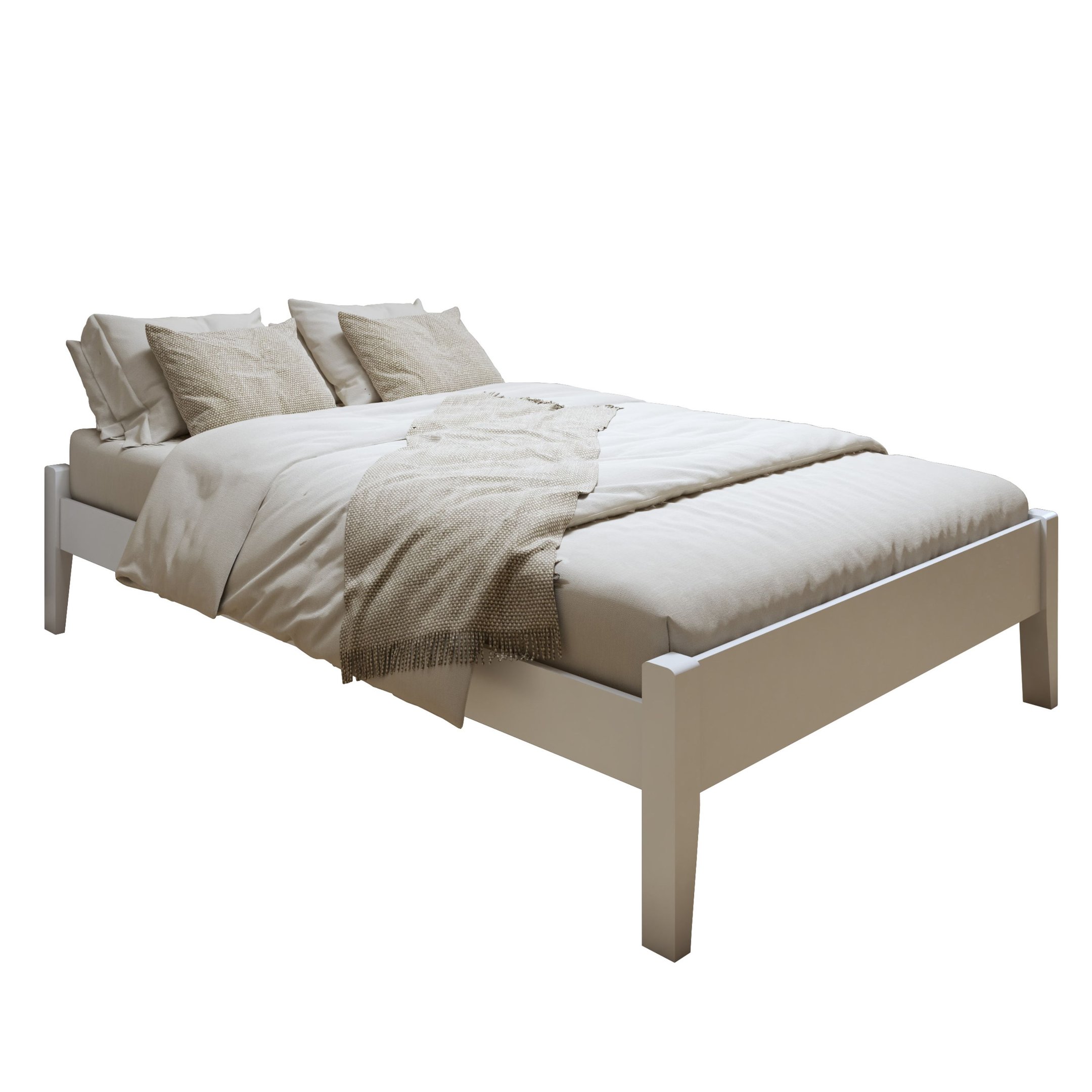 Cama Casal 140cm Turca Slim em Madeira Maciça - 9