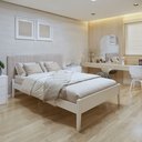 Ver imagem 1 de Cama Casal 148,5cm Turca Slim em Madeira Maciça