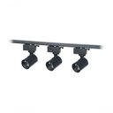 Ver imagem 1 de Kit Trilho Led 1m Foxlux 3 Spots 5w 3000k Preto Bivolt