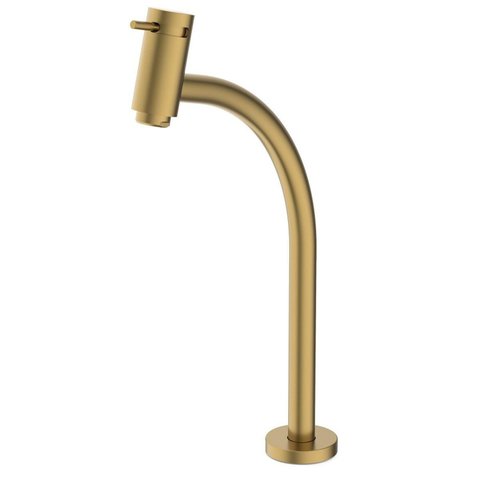 Torneira para Lavatório de Bica Alta Basic Celite Amarelo/Gold Matte