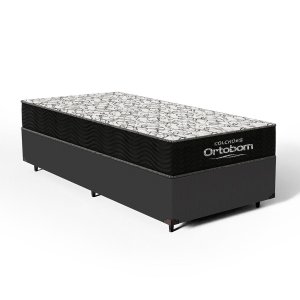 Cama Box + Colchão - Espuma D45 Ortobom Airtech 150 Solteiro
