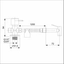Ver imagem 2 de Ducha Higiênica com Derivação Basic Celite