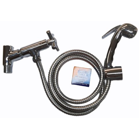Registro Lateral Ducha Higiênica Para Caixa Acoplada Cromado - 2300395K100 Rieti