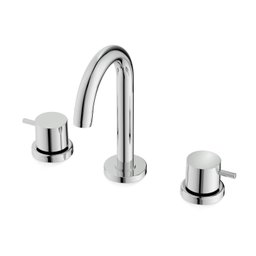 Misturador para Lavatório de Mesa com 3 Furos e Válvula de Escoamento Basic Celite - 4