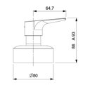 Ver imagem 2 de Acabamento de Registro para Base Deca 1.1/4, 1.1/2 Atlas Roca