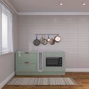 Ver imagem 1 de Cozinha Modulada 3 Peças 3 Balcões sem Tampo Arizona CabeCasa MadeiraOriginals