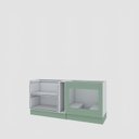 Ver imagem 2 de Cozinha Modulada 3 Peças 3 Balcões sem Tampo Arizona CabeCasa MadeiraOriginals