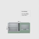 Ver imagem 3 de Cozinha Modulada 3 Peças 3 Balcões sem Tampo Arizona CabeCasa MadeiraOriginals