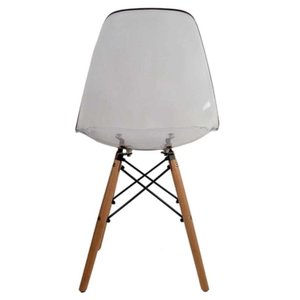 Cadeira Eiffel Charles Eames Cristal transparente