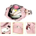 Ver imagem 2 de Bolsa Mala com Porta Tênis Lorben Impermeável Unissex Alça Regulável Academia Viagem