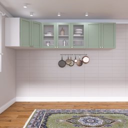 Cozinha Modulada 3 Peças 3 Aéreos Arizona Cabecasa Madeiramadeira - 1