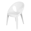Ver imagem 1 de Cadeira Polipropileno para Sala de Jantar Drop