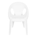 Ver imagem 4 de Cadeira Polipropileno para Sala de Jantar Drop