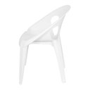 Ver imagem 2 de Cadeira Polipropileno para Sala de Jantar Drop