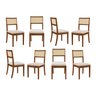 Kit 8 Cadeiras Madeira Maciça Tiê CabeCasa MadeiraOriginals - 1