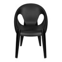 Ver imagem 4 de Cadeira Polipropileno para Sala de Jantar Drop