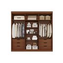 Ver imagem 4 de Guarda Roupa 6 Portas 2 Esp 6g Cecilia Panan Cinamomo